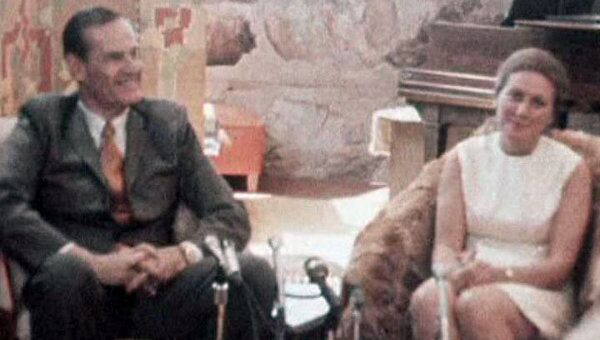 Дочь Сталина с американским мужем. Видео 1970 года 