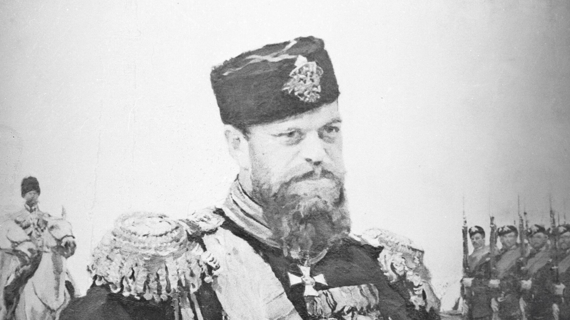 Репродукция портрета Александра III - РИА Новости, 1920, 26.06.2023
