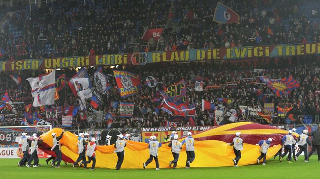 Болельщики Базеля. Архив