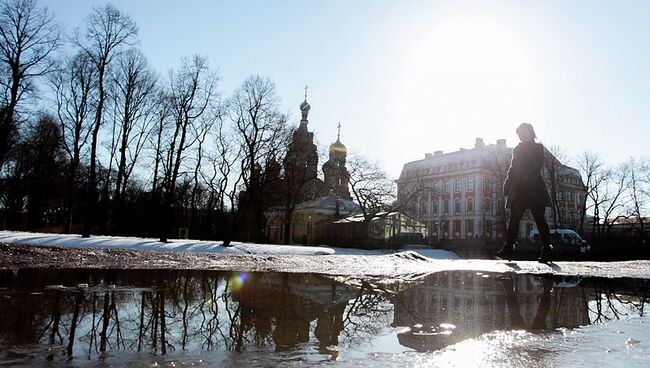 Весна в Петербурге