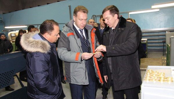 Игорь Шувалов в среду посетил владивостокский завод Дальприбор