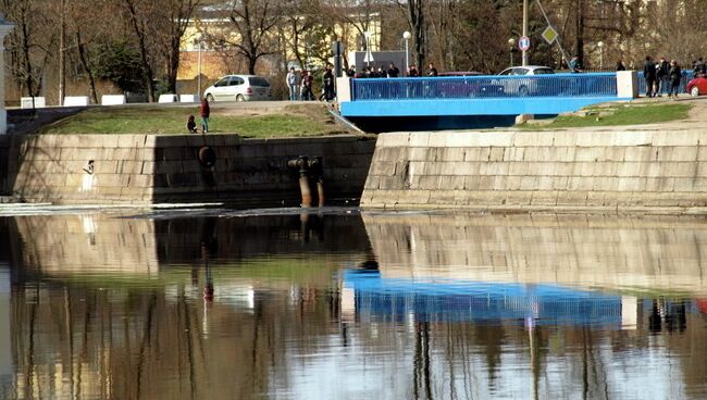 Синий мост Обводного канала. Архивное фото