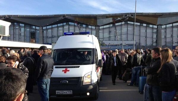Эвакуация в Пулково