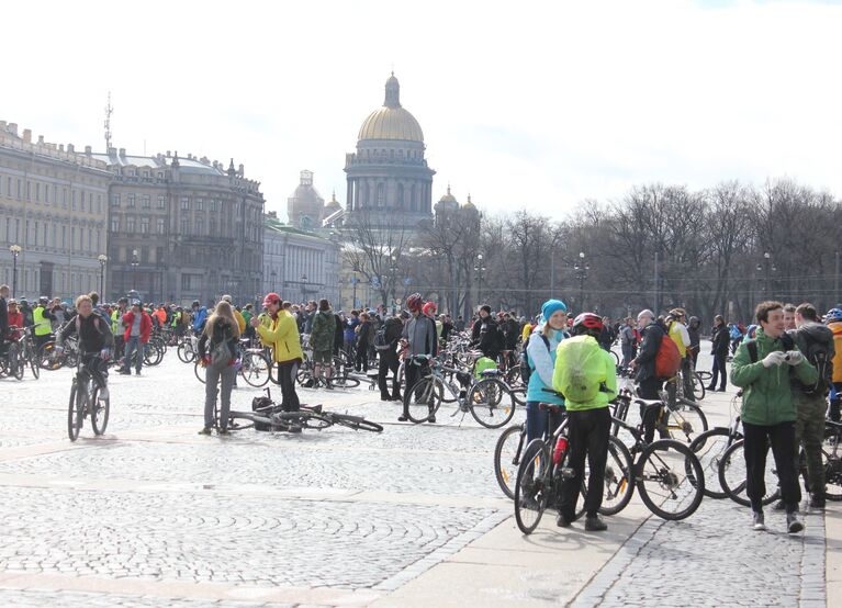 Открытие велосезона в Петербурге