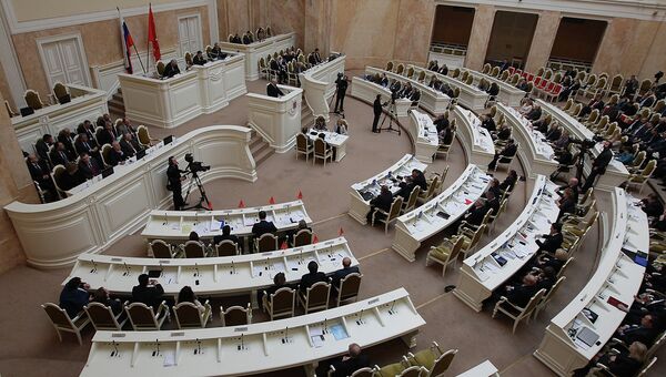 Законодательное собрание Петербурга, архивное фото.