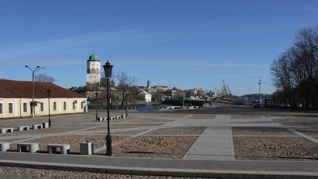 В центре Выборга