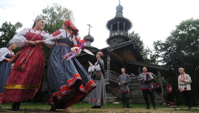 Праздник в Новгородской области. Архив