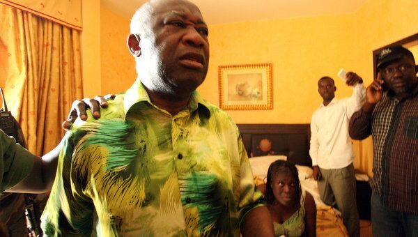 Экс-президент Кот-д'Ивуара Лоран Гбагбо помещен в тюрьму МУС в Гааге