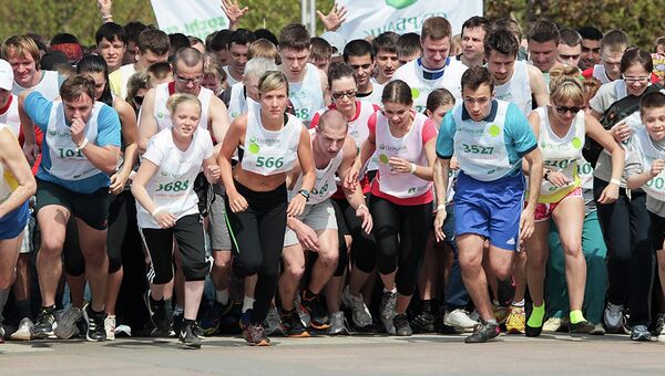 Зелёный марафон Сбербанка.