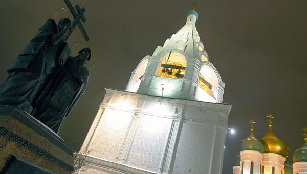 Памятник святым Кириллу и Мефодию в Коломне