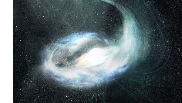 Нейтронная звезда-“мясорубка” разрывает на части и превращает в излучение фрагменты крупного астероида