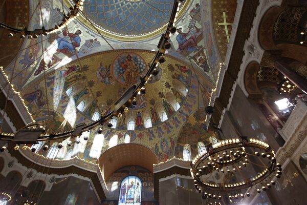 St Nicholas Naval Cathedral in Kronstadt