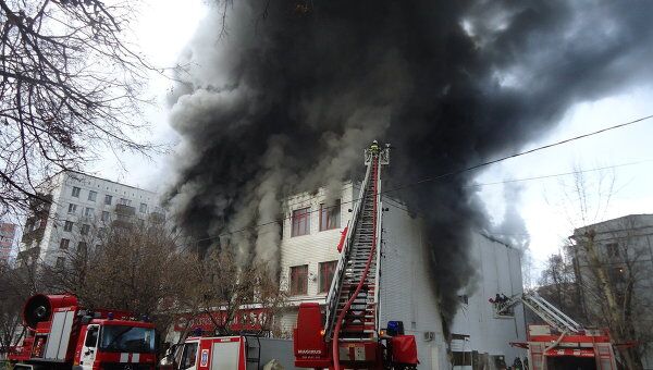 Пожар второй степени произошел на складе на юго-востоке Москвы