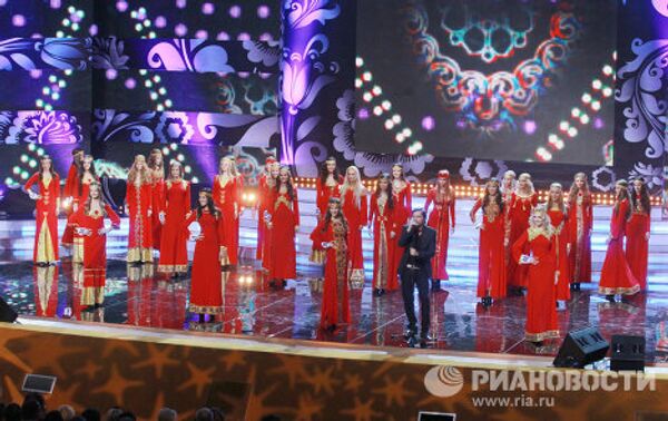 Финал конкурса Краса России-2011 в Москве
