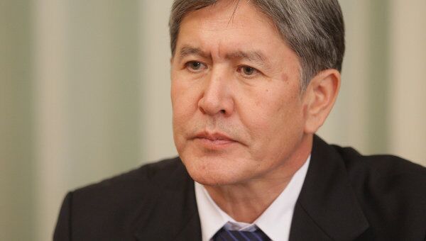 Алмазбек Атамбаев. Архивное фото