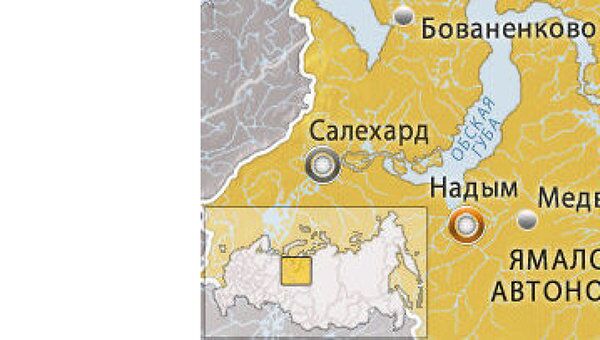 Вертолет Ми-8 Газпромавиа совершил аварийную посадку в районе Надыма