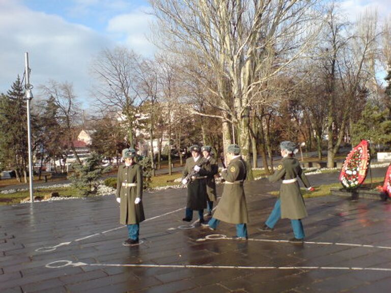 На улицах Ростова ожили бои за освобождение города от фашистов 