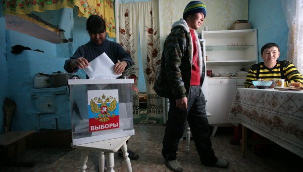Голосование в отдаленных населенных пунктах Республики Алтай