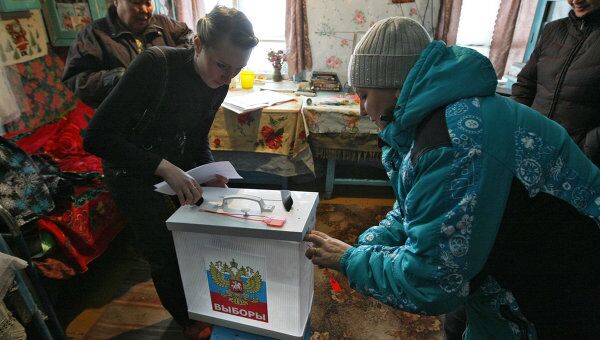 Досрочные выборы в Госдуму РФ в отдаленных населенных пунктах Республики Алтай