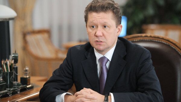 Председатель правления ОАО Газпром Алексей Миллер. Архивное фото