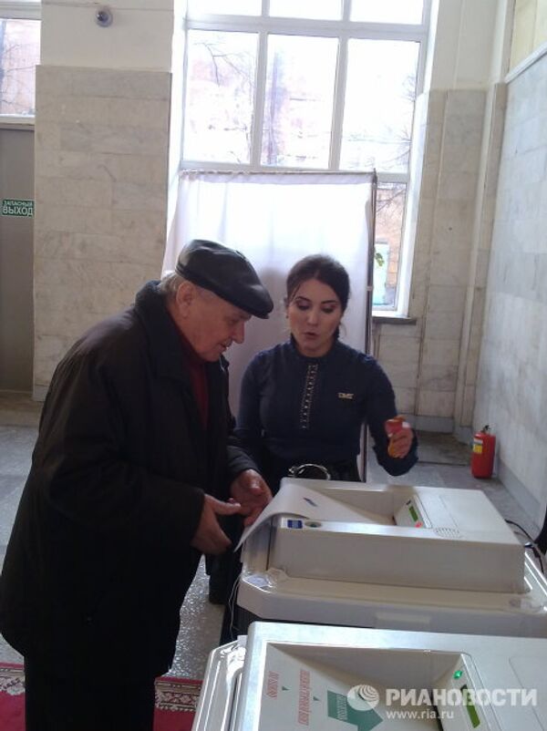 Выборы депутатов Государственной Думы РФ шестого созыва на избирательном участке в Махачкале