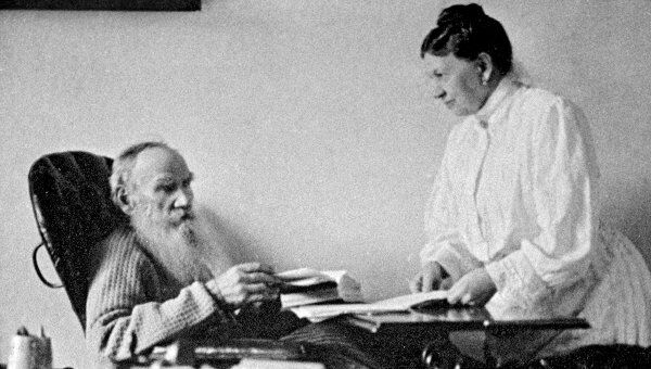 Лев Толстой и Софья Толстая