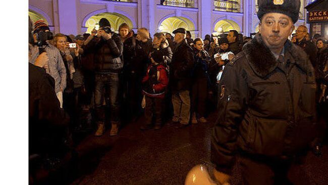 Митинг Гостиный двор Петербург