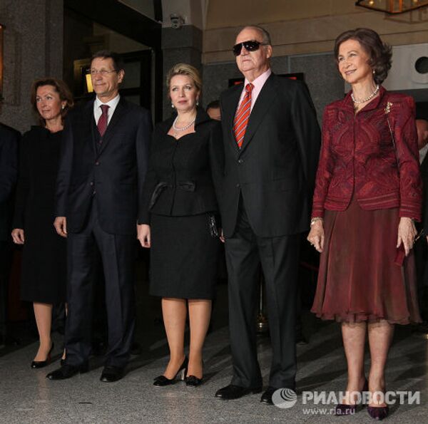 Супруга президента РФ С.Медведева посетила Королевский театр Реал