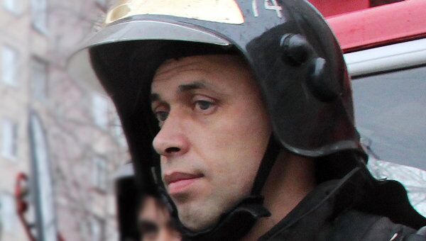 Лучший пожарный России 2011 года Александр Горелов