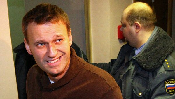 Алексей Навальный в Тверском суде Москвы