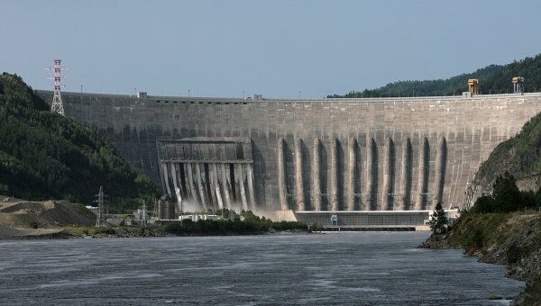 Саяно-Шушенская ГЭС. Архивное фото