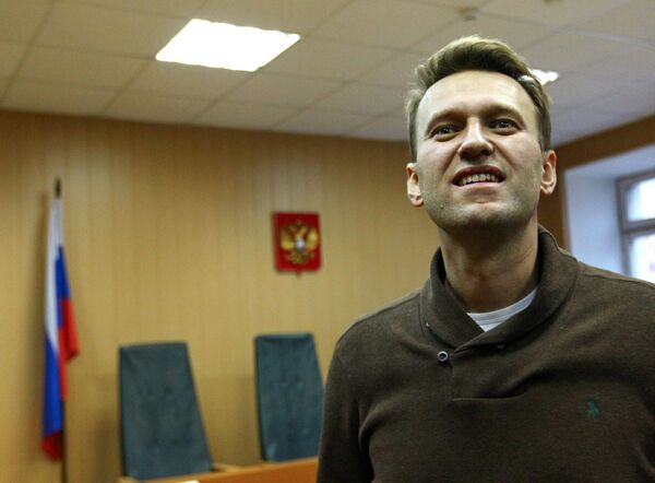 Рассмотрение жалобы на арест Алексея Навального в Тверском суде
