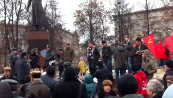 В Нижнем Новгороде прошла акция оппозиции. Видео очевидца