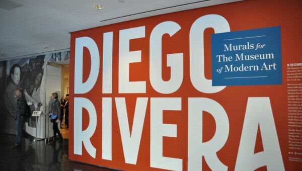 Выставка Диего Риверы в Нью-Йоркском музее современного искусства