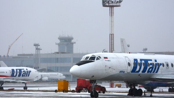 Самолет российской авиакомпании UTair. Архив