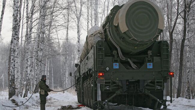 Новосибирское ракетное соединение. Архивное фото