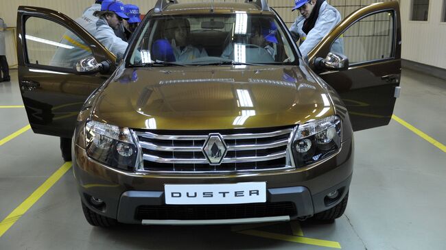 Начало сборки автомобилей Renault Duster в Москве