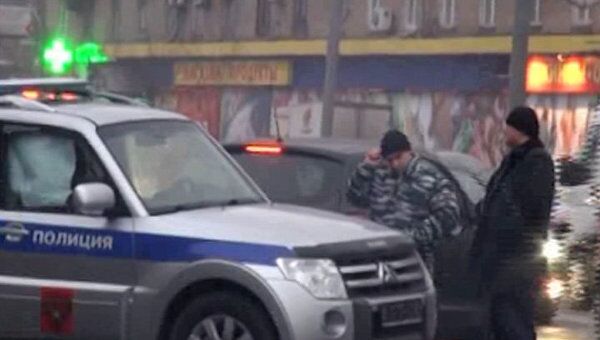 Полицейский внедорожник и Nissan столкнулись на юго-западе Москвы