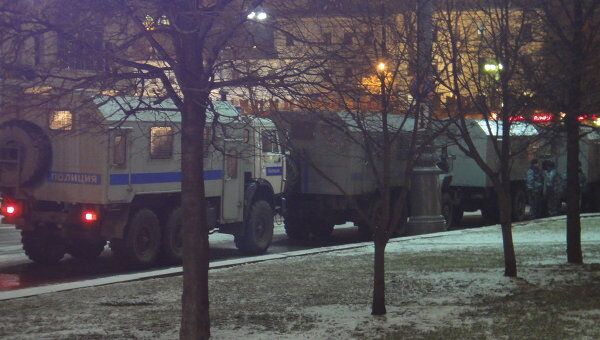 В центре Москвы усилены меры безопасности