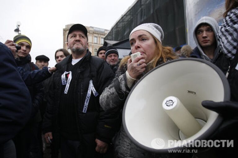 Митинг За честные выборы в Санкт-Петербурге