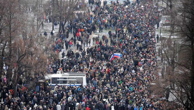 Митинг За честные выборы на Болотной площади