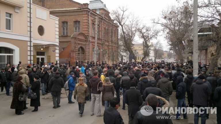 Митинг За честные выборы в Астрахани