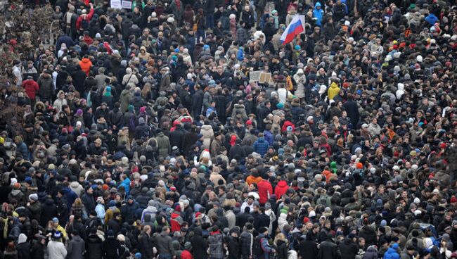 Митинг За честные выборы на Болотной площади