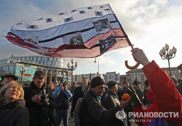 Митинг За честные выборы в Калининграде