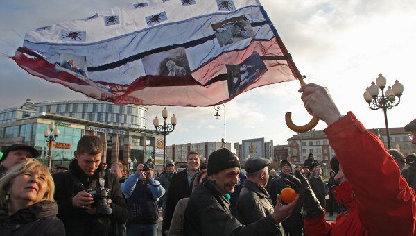 Митинг За честные выборы в Калининграде