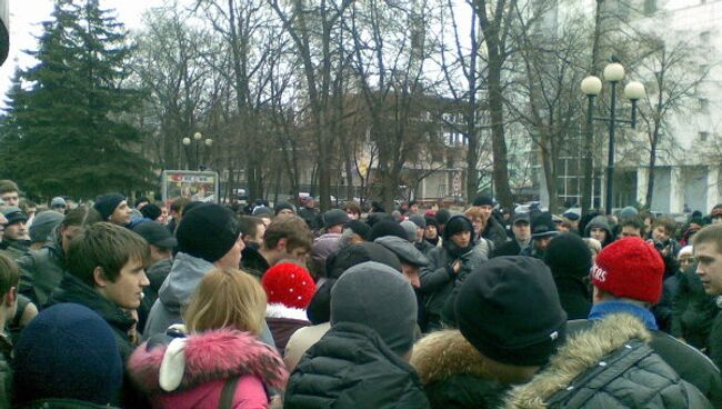 Митинг За честные выборы в Белгороде