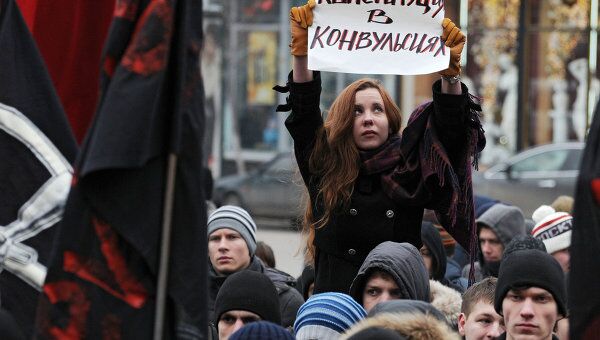 Акция протеста против фальсификации выборов в Воронеже