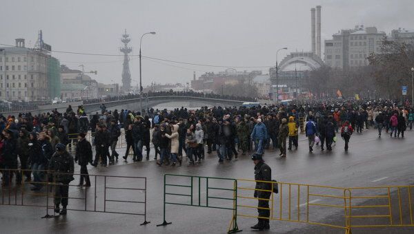 Митинг против фальсификации выборов состоялся в Москве на Бо