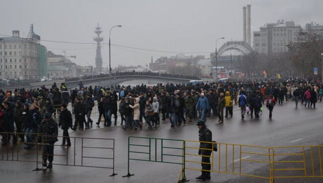 Митинг против фальсификации выборов состоялся в Москве на Бо