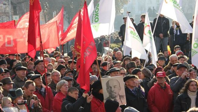 Митинг За честные выборы в Краснодаре